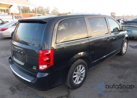 2018 Dodge Grand Caravan Sxt из США, поврежденный, VIN 2C4RDGCG3JR299021